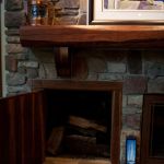 Fireplace Builders Best Of Next To The Fireplace A Pass Through Storage Area From The