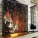 Iron Fireplace Tools Genial Tree Of Life Fire Screen With Door The Tree Of Life Symbolizes